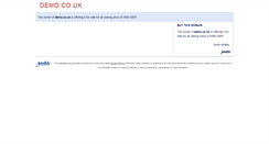 Desktop Screenshot of demo.co.uk